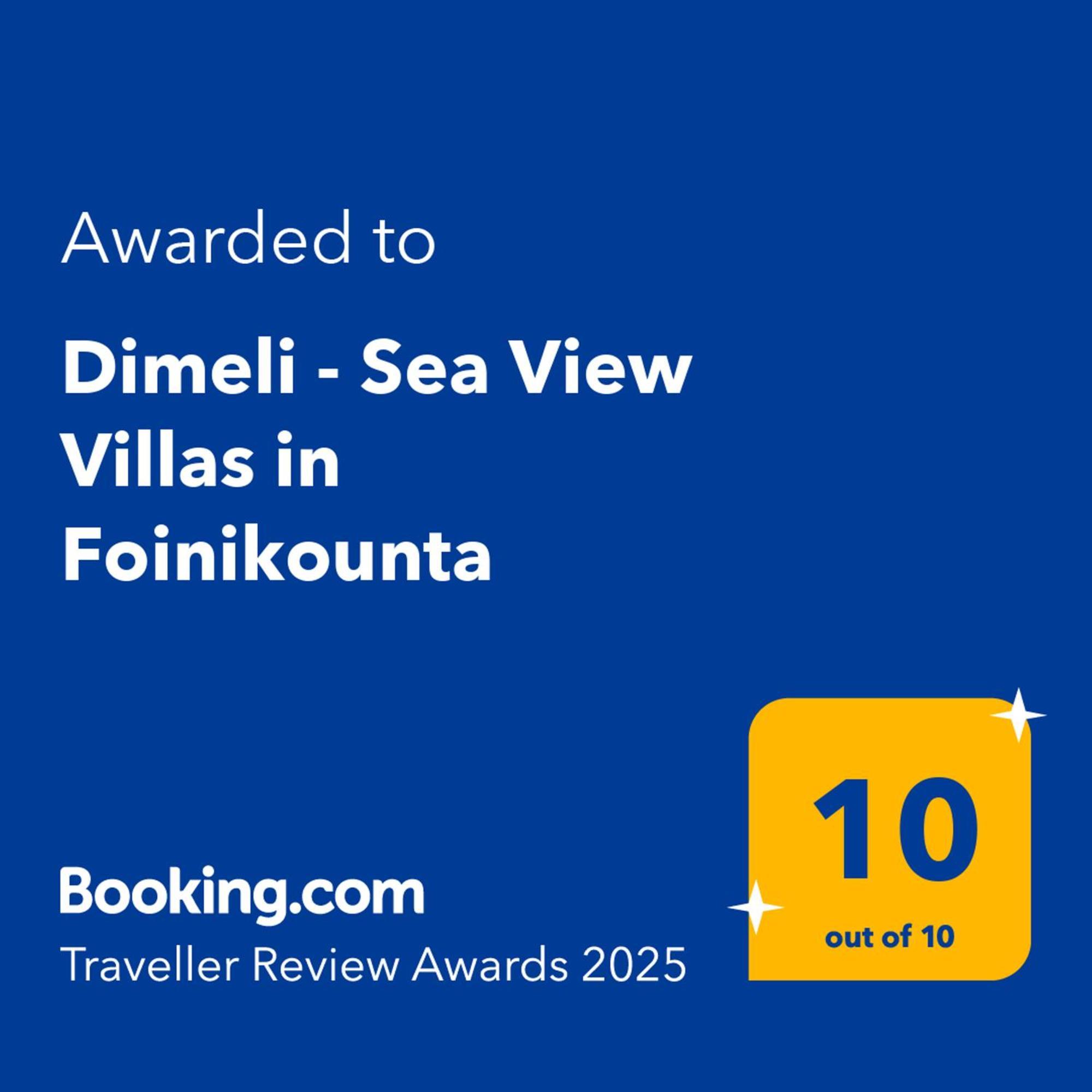Dimeli - Sea View Villas In Foinikounta フィニクーダ エクステリア 写真